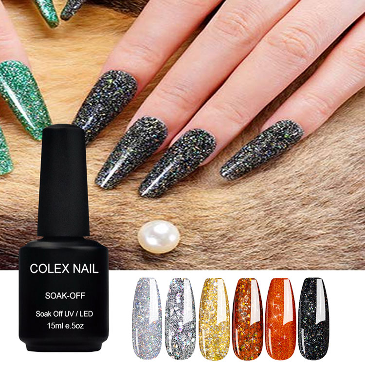 15ml mengilap cemlorot gel polish gel polish