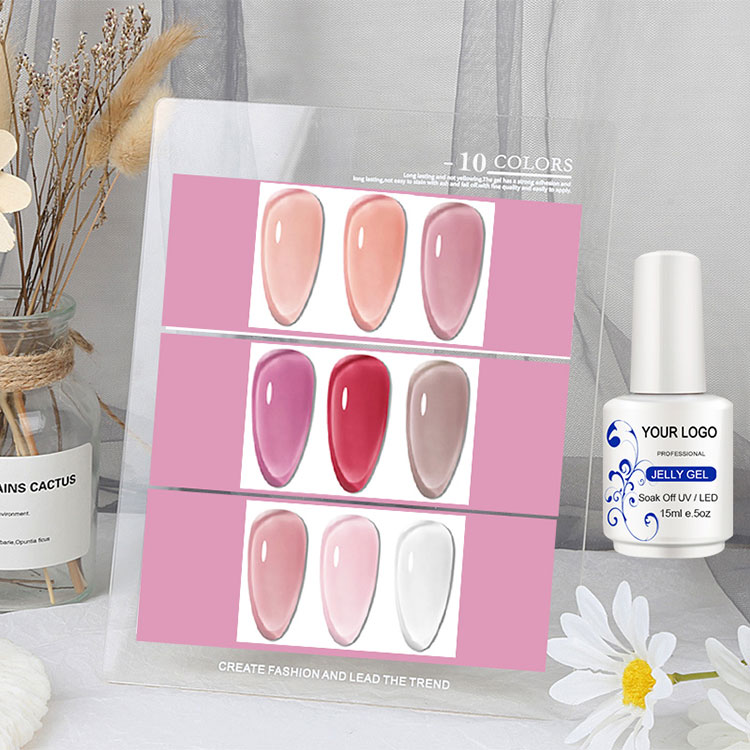 Es Jelly Gel Polish: Sing Translucent Jelly Efek - Carane Apa Bener Digayuh?