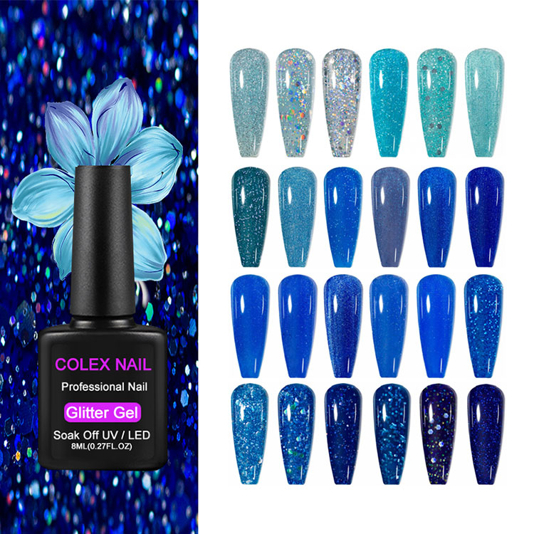8ml Gelindas Gel Polish Biru