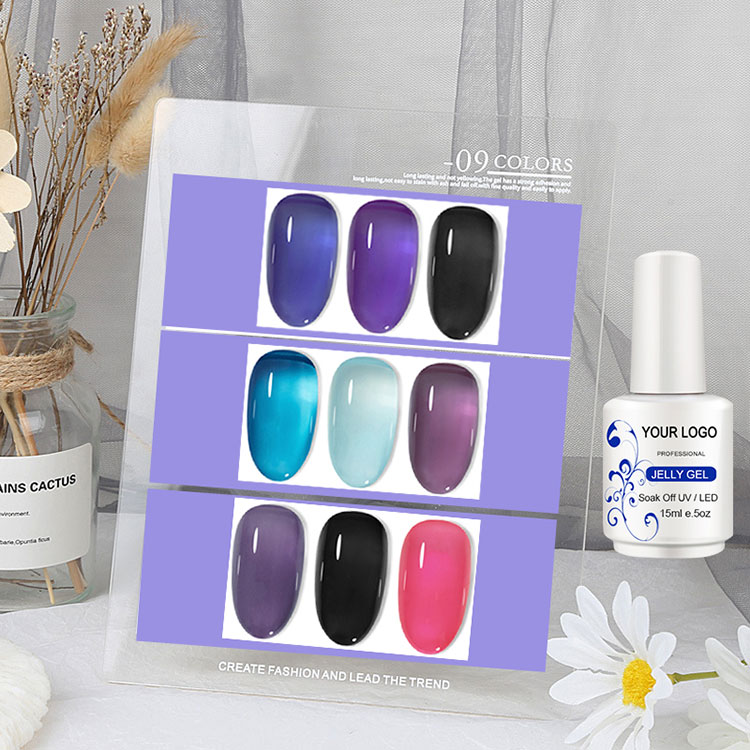 90 warna es es jelly gel Polandia