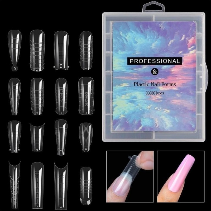 Acrylic Nail Art Mold Tips Kuku Ponggawa