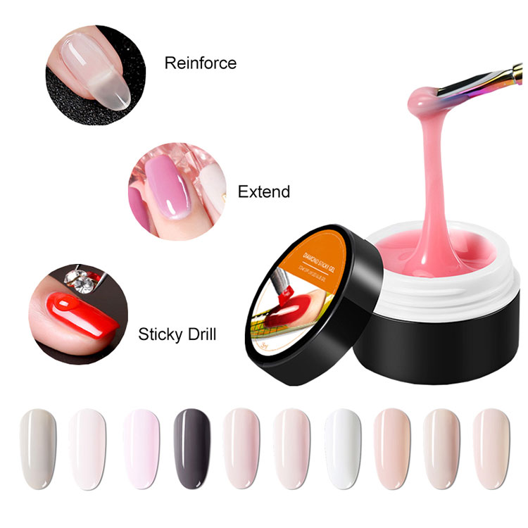 Gampang Werna High Shining Solid Extension Gel Polish