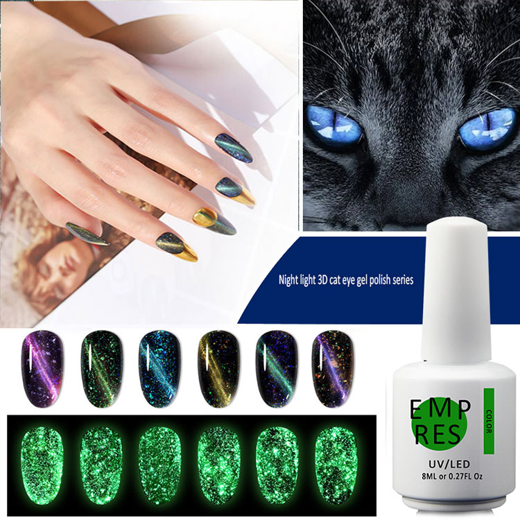 Cemlorot ing pucuked 3d gelish cat mripat putih mripat