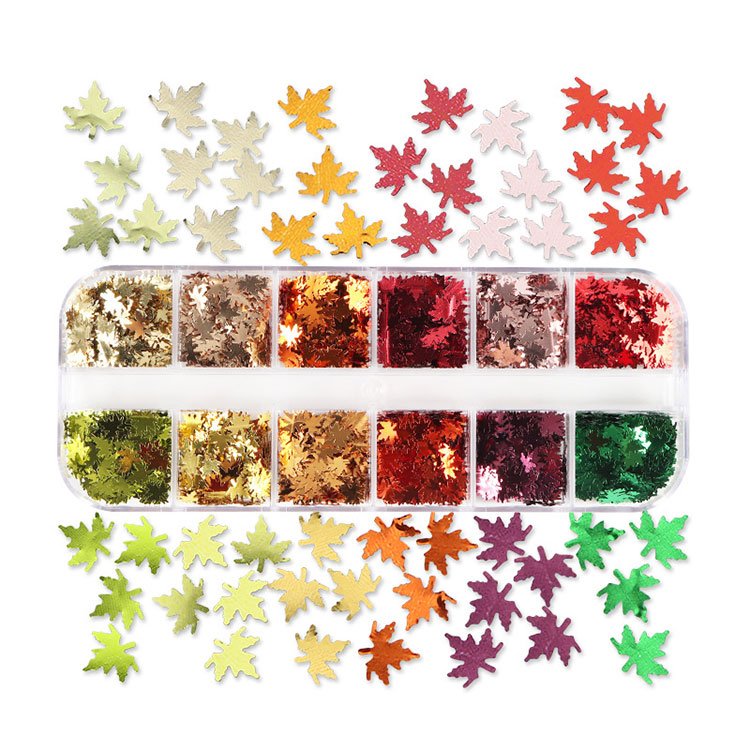 Maple Daun Kuku Payet